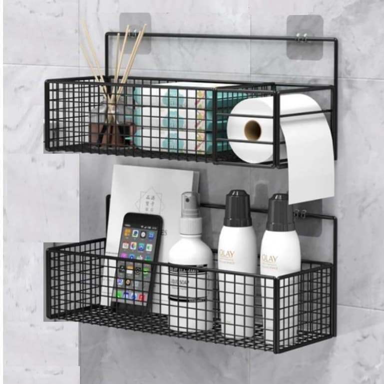 1/2/4/7 PEÇA Organizador Prateleira Para Casa Banheiro Suspensa Limpeza
