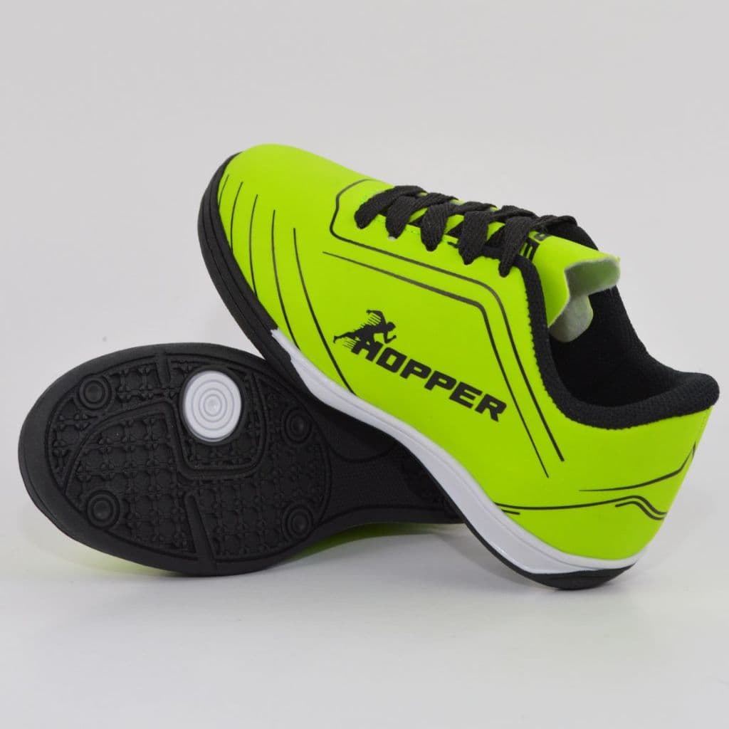Chuteira Pequena Infantil Hopper Futsal Quadra - Tamanhos 26 a 33, Diversas Cores