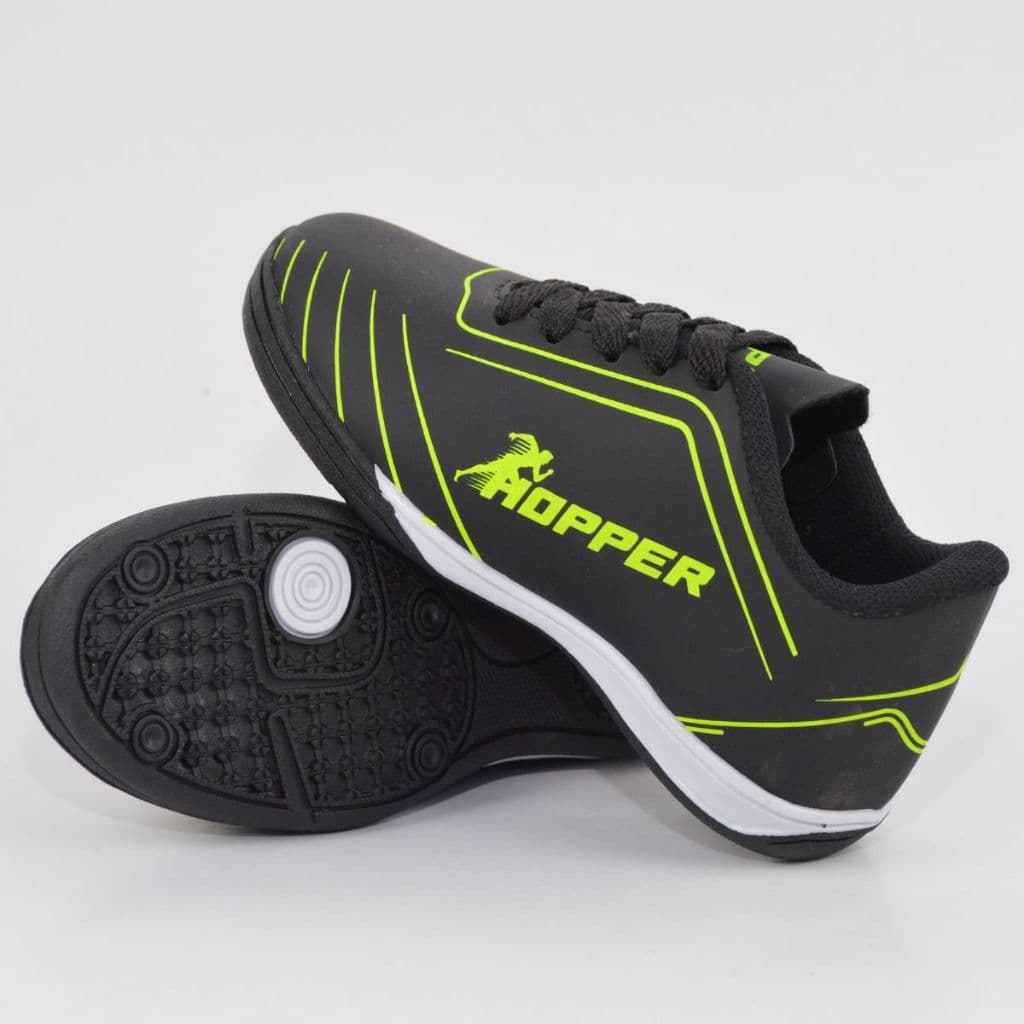 Chuteira Baby Infantil Hopper Futsal Quadra - Tamanhos 26 a 33, Diversas Cores