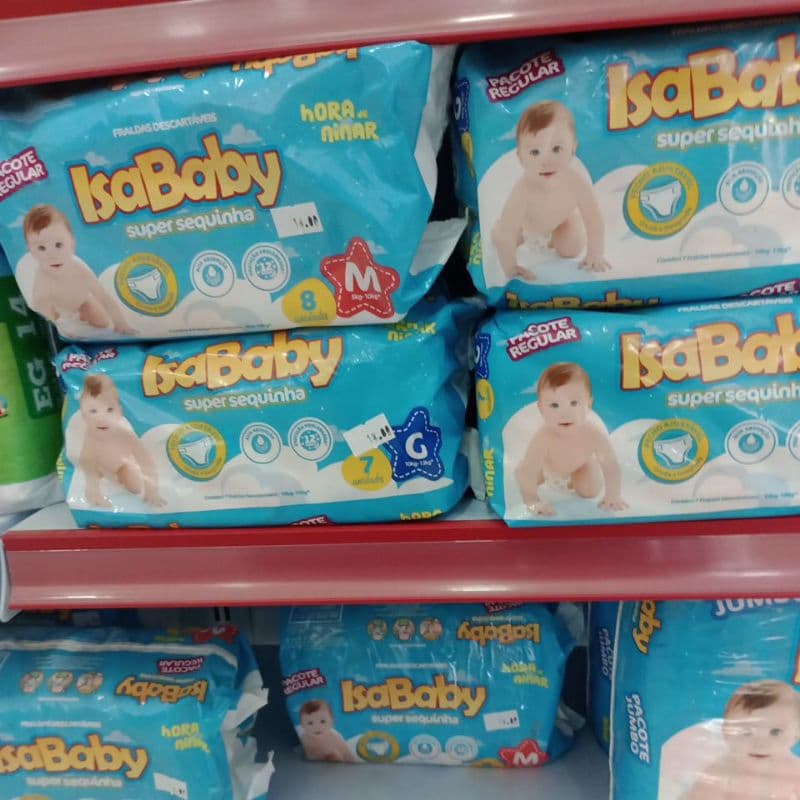 Fralda Isababy pacote regular
