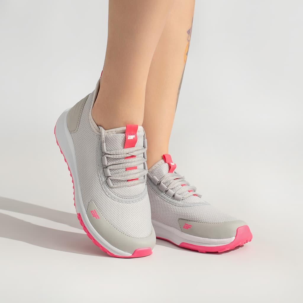 Tênis Academia Feminino Treino Caminhada Malhar Musculação Olimp Respirável Corrida BF Shoes