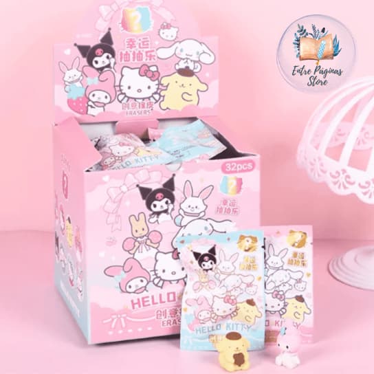 Borracha Surpresa Sanrio - Personagens da Turma da Hello Kitty
