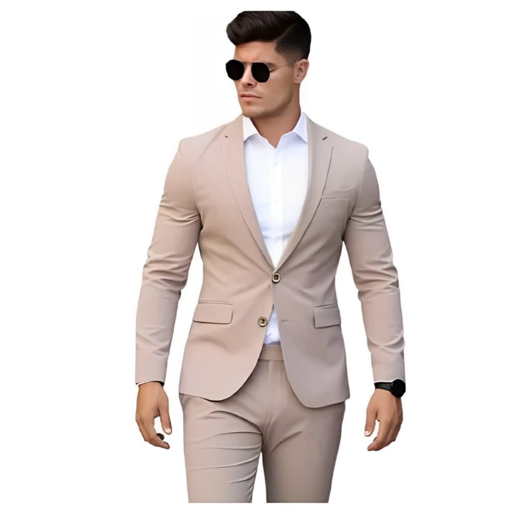 Terno Masculino Italiano Slim Alta Qualidade - Paletó+Calça