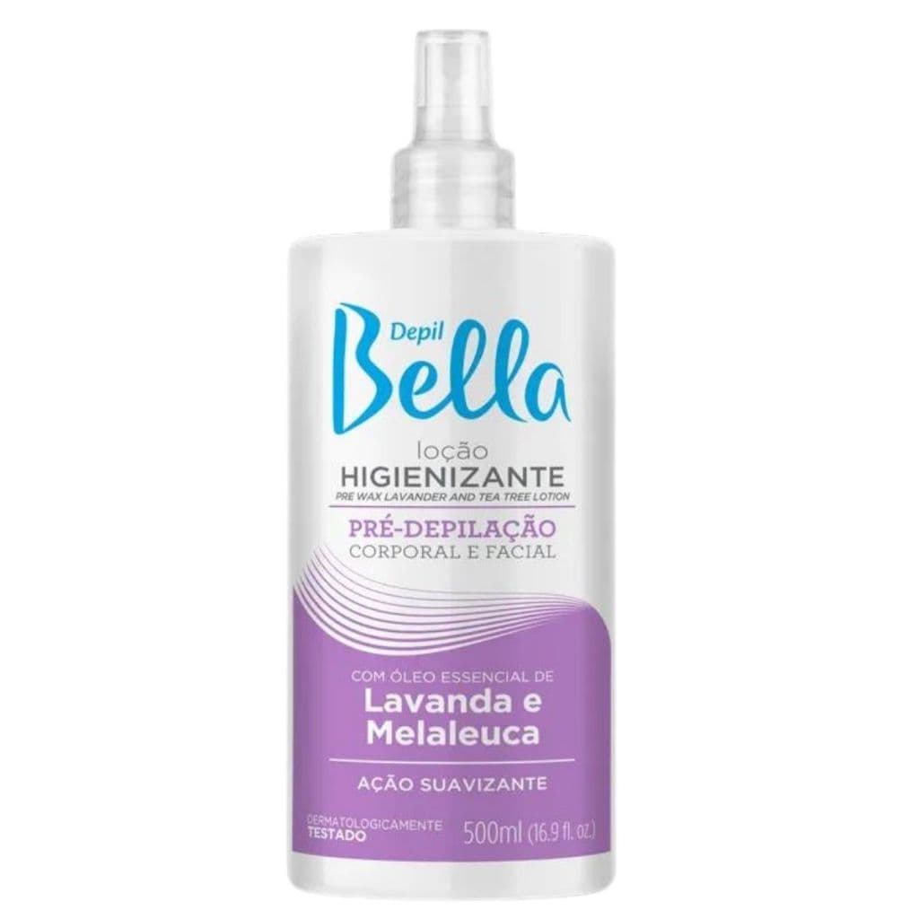 Loção Higienizante Lavanda E Melaleuca Depil Bella 500 ml