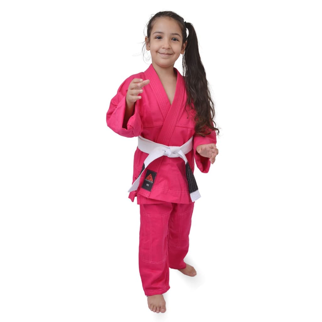 Kimono Infantil para Personalizar Jiu-Jitsu/Judo + Faixa - Grappler