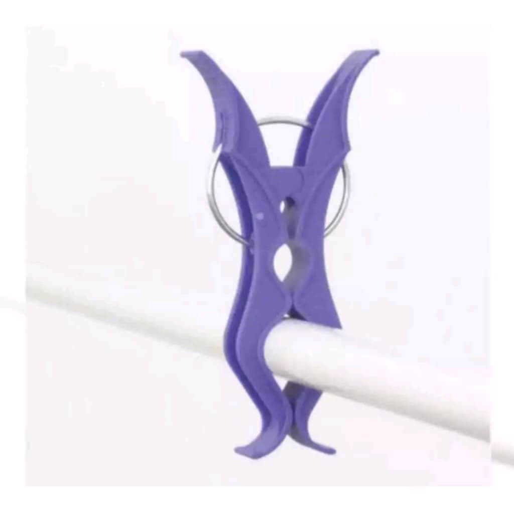 12 PRENDEDORES REFORÇADOS PARA VARAIS DE VARETAS GROSSAS