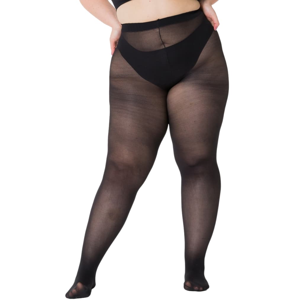 Meia Calça Plus Size Fio 40 Trifil Opaca Tamanhos Grandes W06101