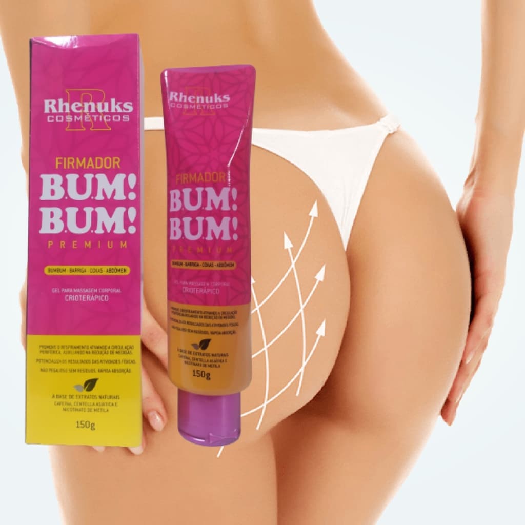 Gel Firmador De Bum Bum Coxas E Abdômen 150gr Rhenuks