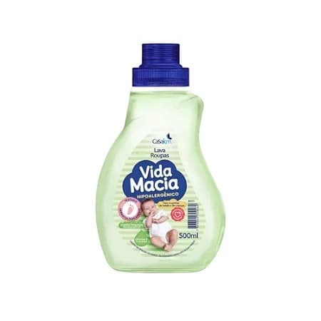 LAVA ROUPA LIQUIDO VIDA MACIA GLICERINA & ERVA DOCE 500ML