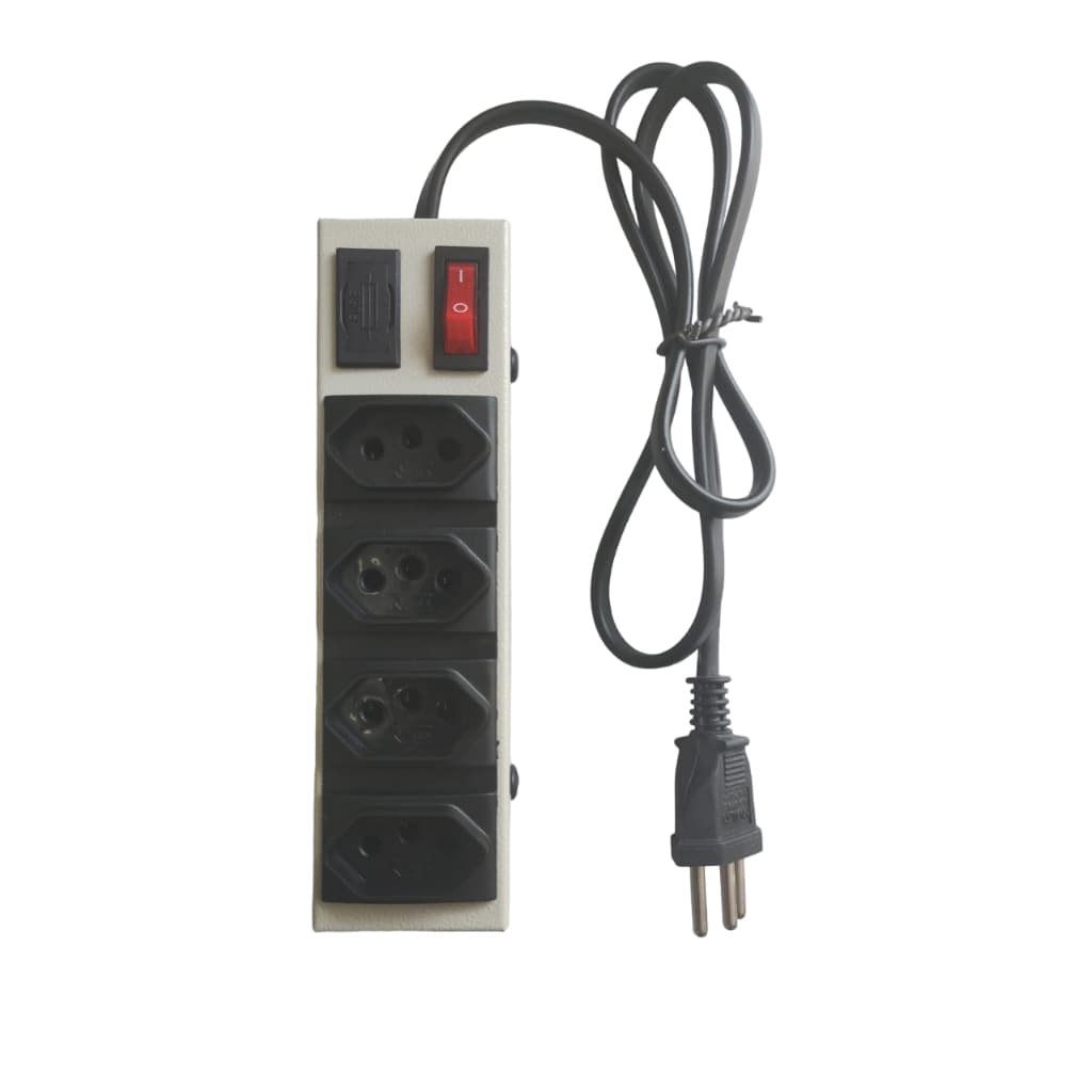 Protect Plug 4 Tomadas 10A Protetor de Surto DPS