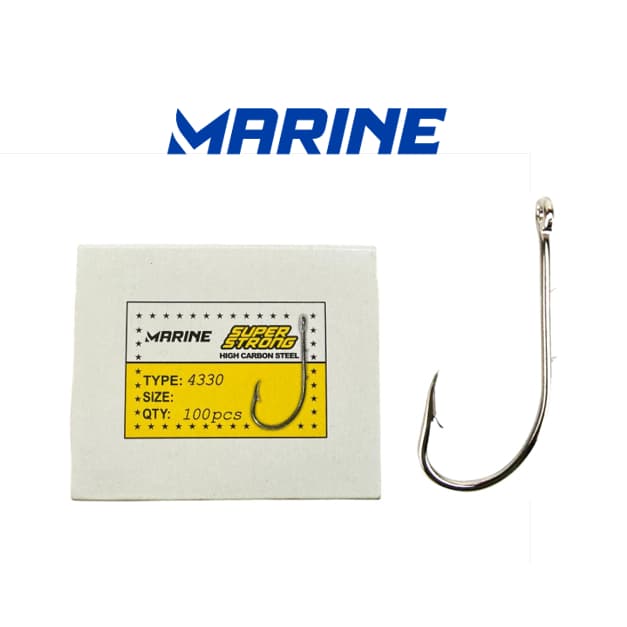Anzol Marine Super Strong 4330 - Varios Tamanhos