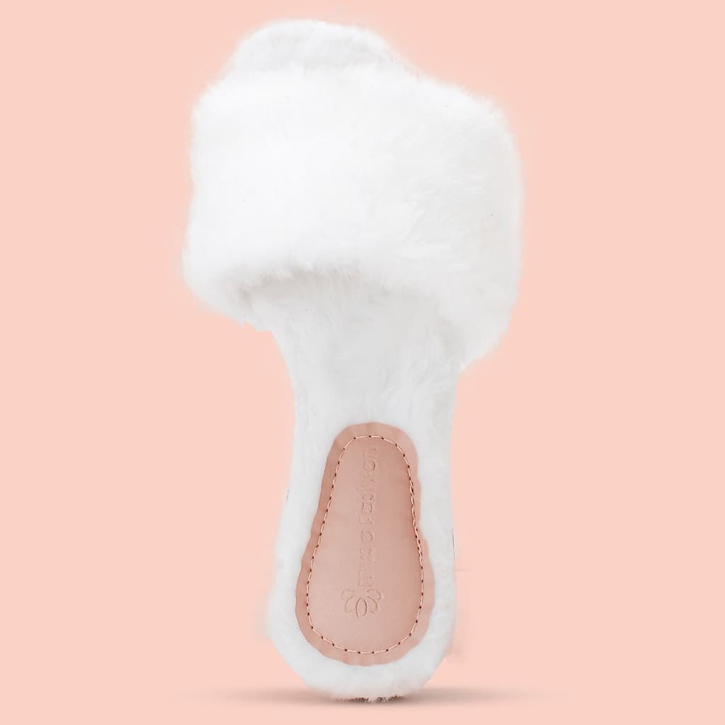 Pantufa Noiva Casamento Maternidade Chá Revelação Confortavel Macia Quentinha Pantufinha