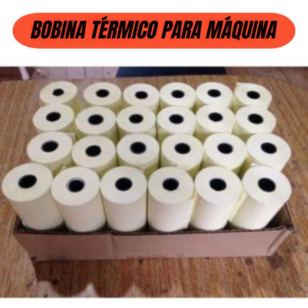 Bobina térmica para cartão