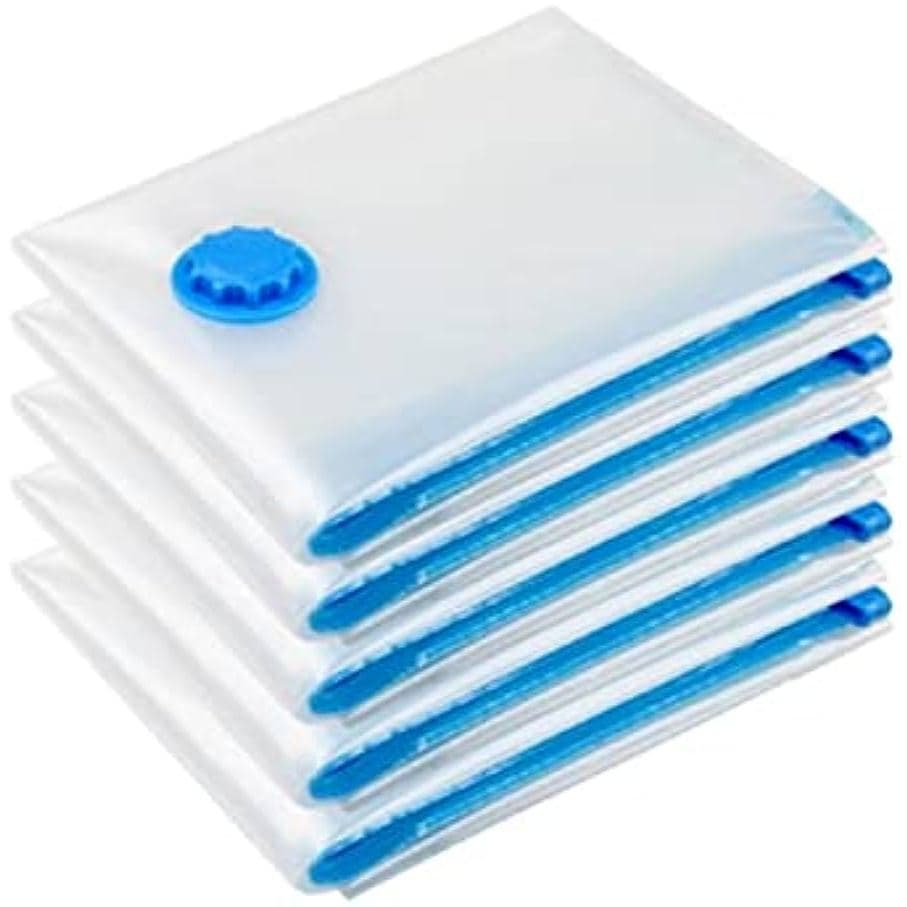 Kit Variado Saco A Vácuo Com ou sem Bomba Organização Para Roupas Viagem 50 x 60cm