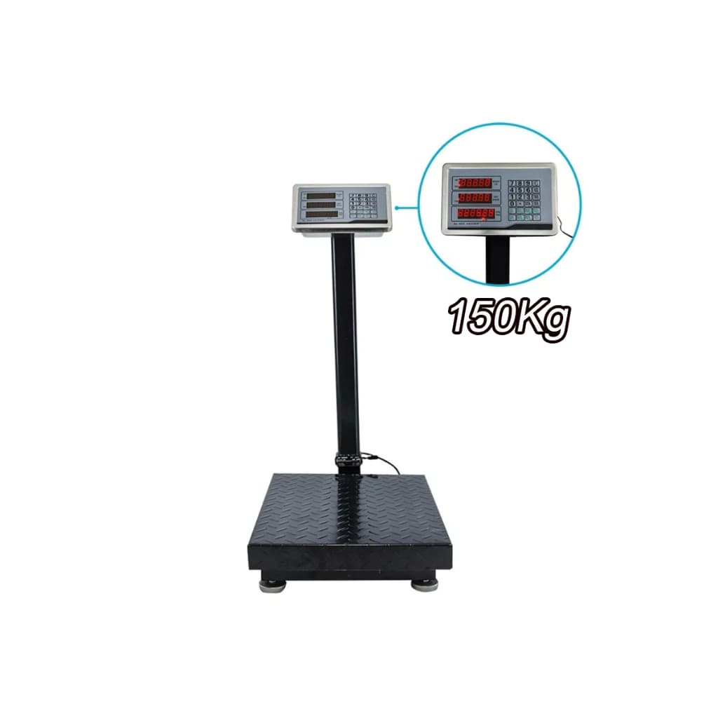 Balança De Plataforma Painel Digital 150Kg Com Bateria Envio Rápido