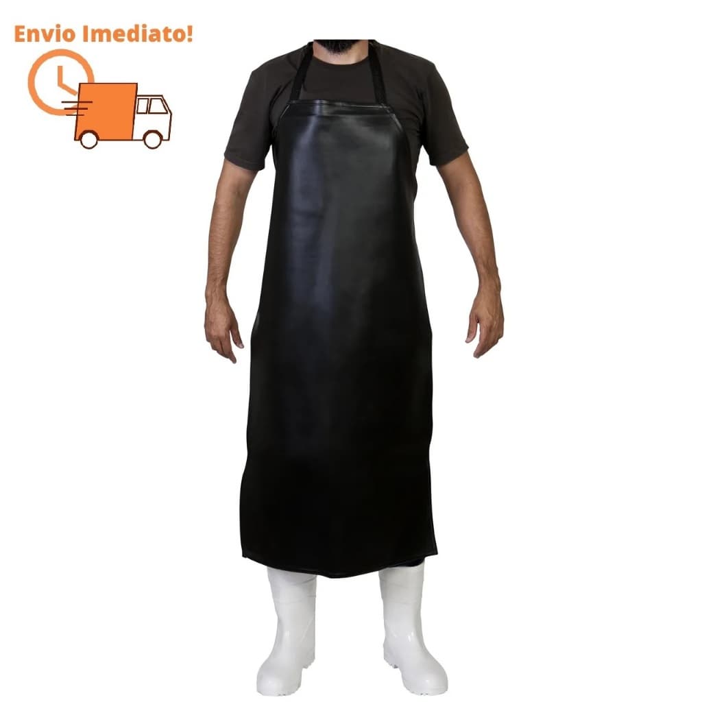 Avental Industrial Multiuso Couro Sintético PVC Impermeável Cores