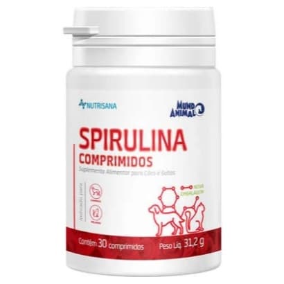 Suplemento Nutrisana Spirulina 30 comprimidos
