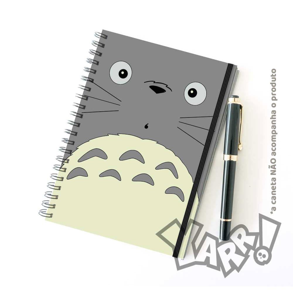 Sketchbook A5 Caderno Meu Amigo Totoro Tonari no Totoro Anime Ghibli