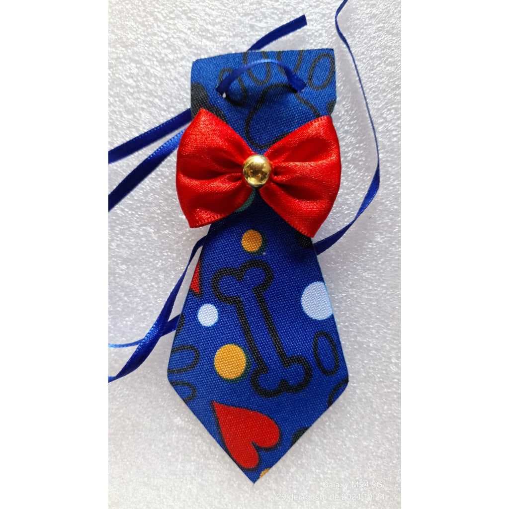 Gravata  em Tecido  com Cores Sortidas Gravata para cachorro  Gravata pet Gravatas Banho e Tosa