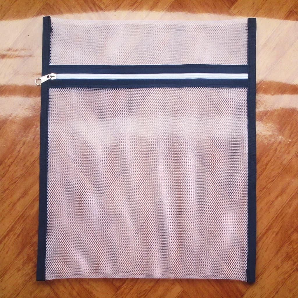 6 Saquinhos Maternidade Organizador Filó Para Mala, Bebê e Viagem 30x35cm