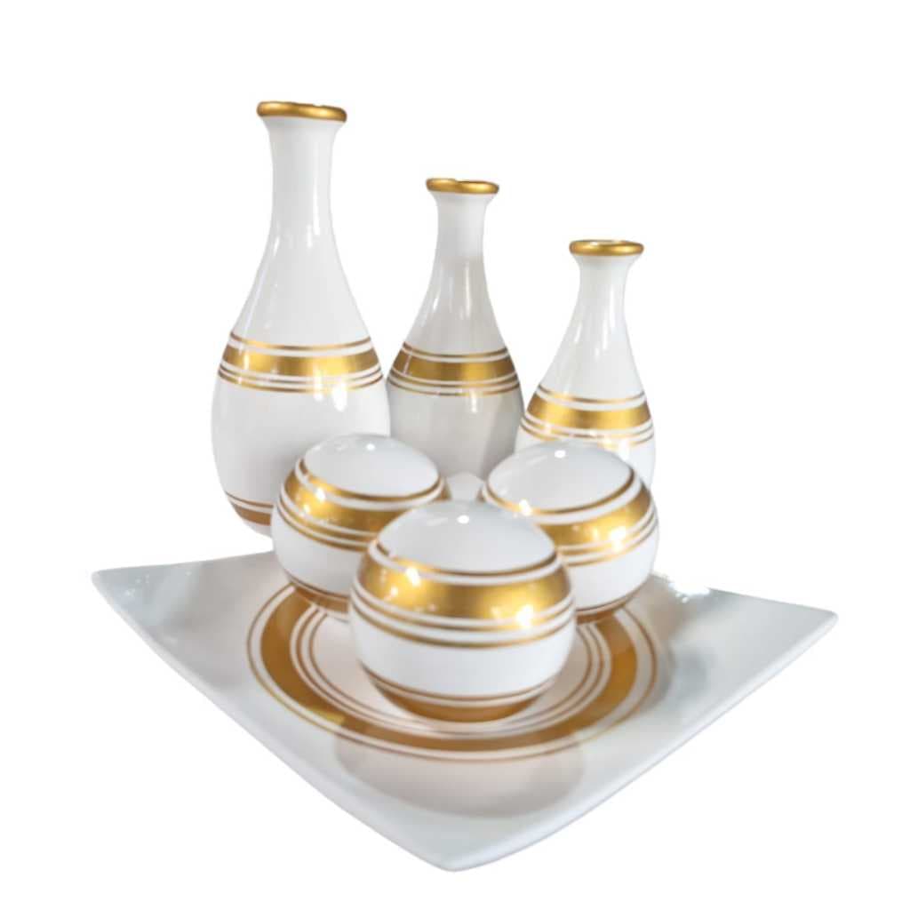 Conjunto Vasos Decorativos Para Sala Estante Pesente Enfeite Oferta !!!