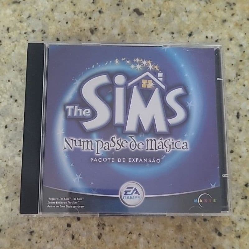 Jogo PC CD-ROM 'The Sims - Num Passe de Mágica' (Pacote de Expansão).
