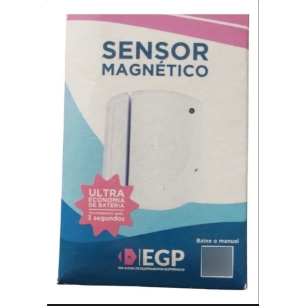 Sensor Magnético Sem Fio 433mhz Egp