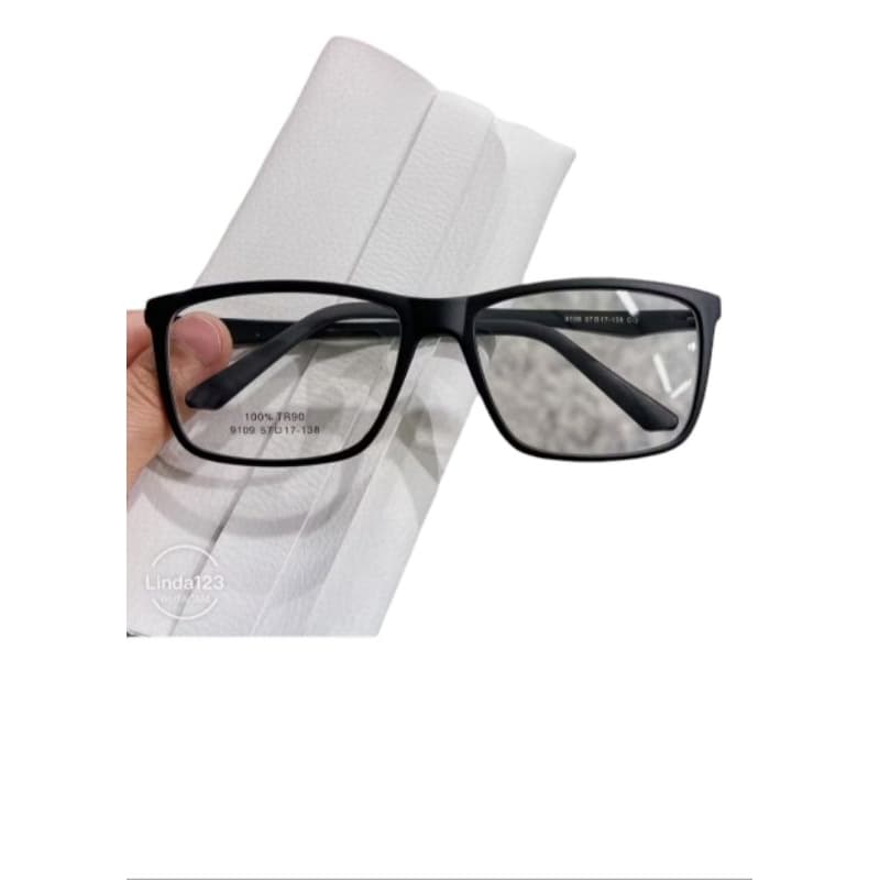 Armação Sem Grau Preto Masculino Descanso Óculos Gamer Leitura Emborrachado