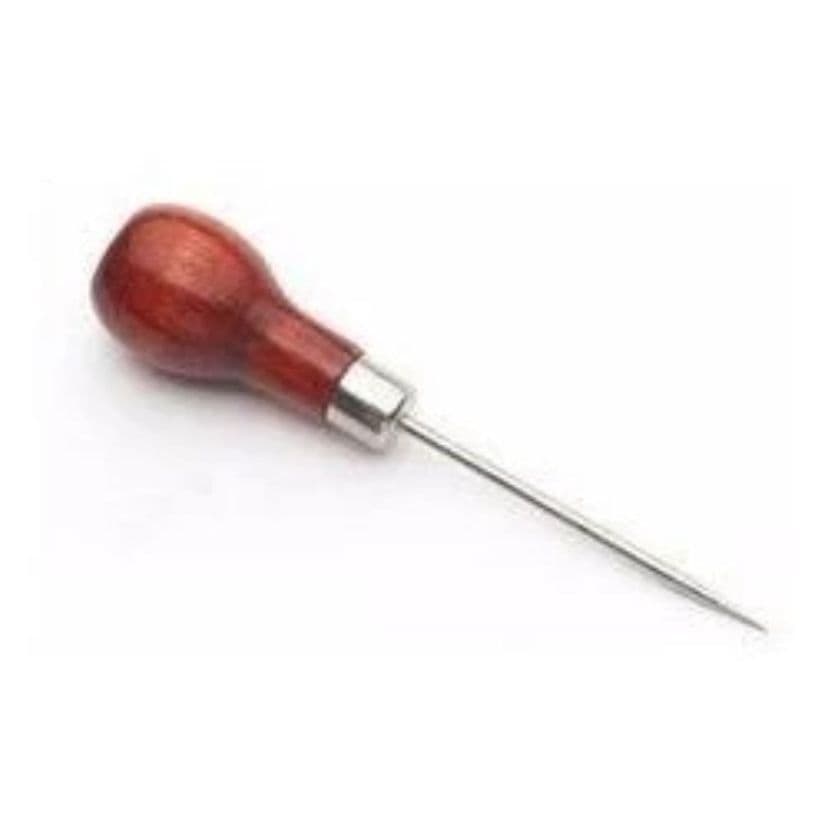 Furador De Tecido Manual - Cabo Em Madeira - PROMOÇÃO