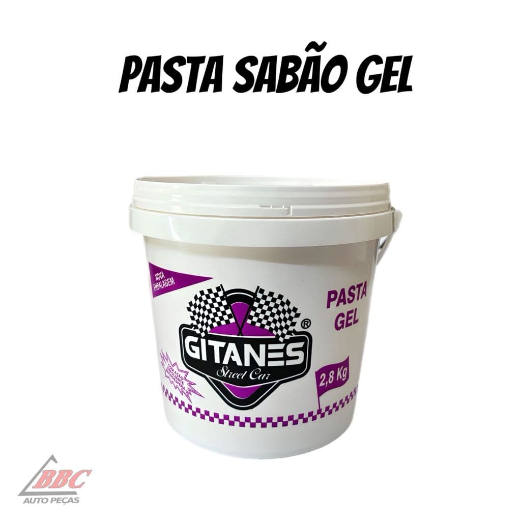 Pasta Sabão Gel Desengraxante Biodegradável Rosa Gitanes Para Lavar Mãos de 2,8kg