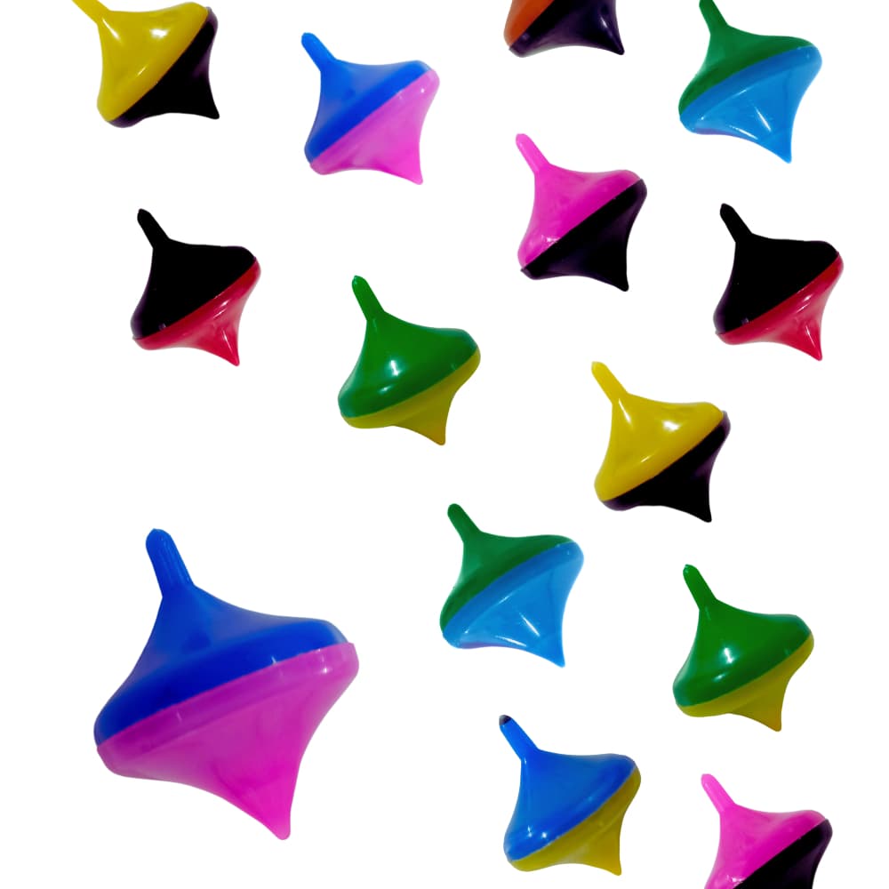 40 Mini Pião Brinquedo Surpresa Festa Criança Lembrancinha Infantil Aniversario Quermesse novo