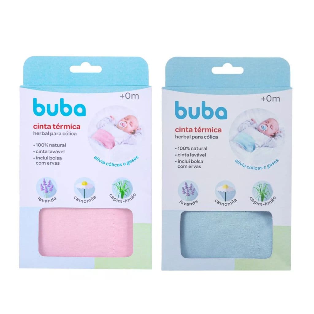 Cinta Termica Alivia Colica Bebe Compressa Quente Buba