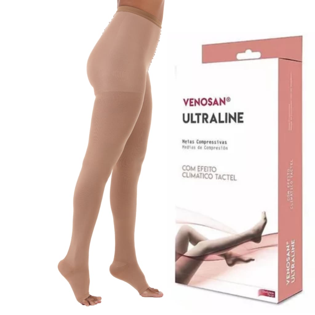 Meia Calça de Compressão Média Compressão 20-30mmhg Ultraline 4000 Venosan