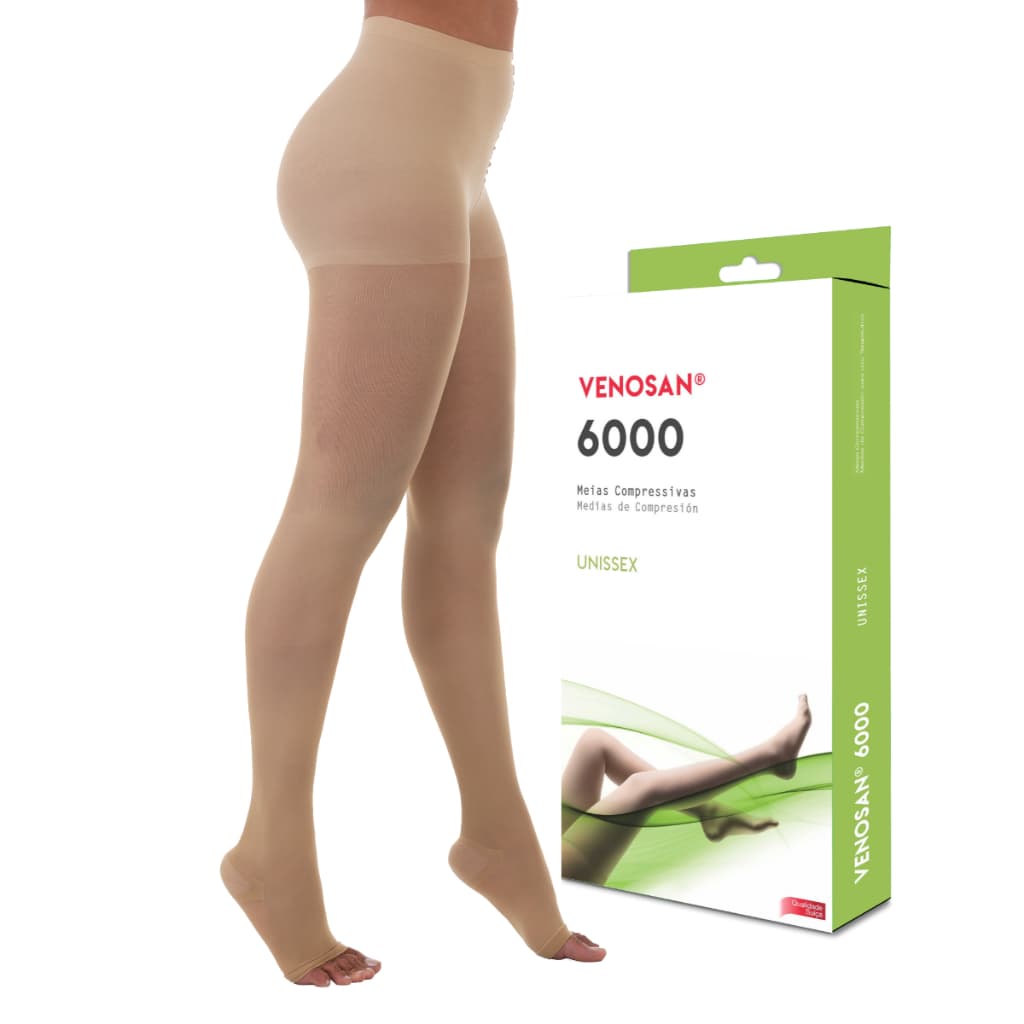 Meia Calça Venosan 6000 Média Compressão 20-30mmhg Unissex
