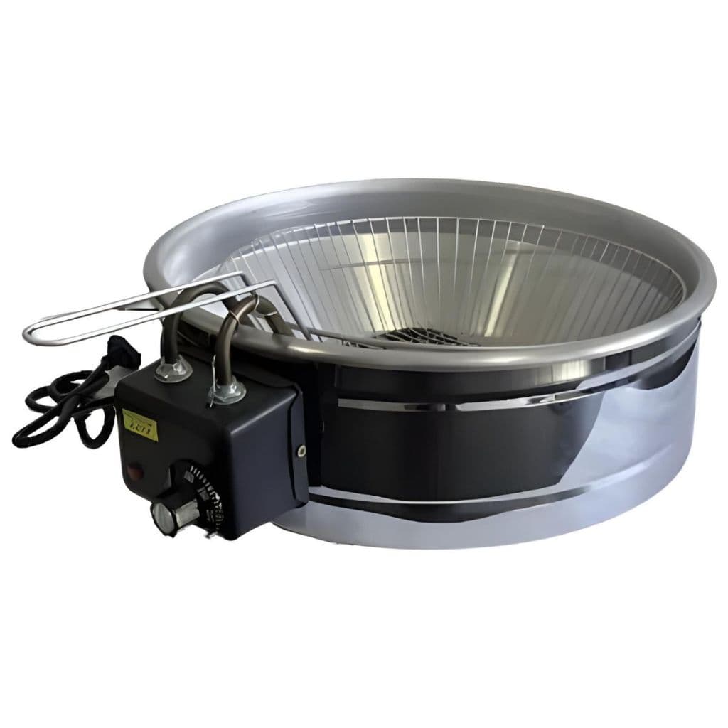 Tacho Elétrico 5l - Fritadeira Redonda De Alta Qualidade