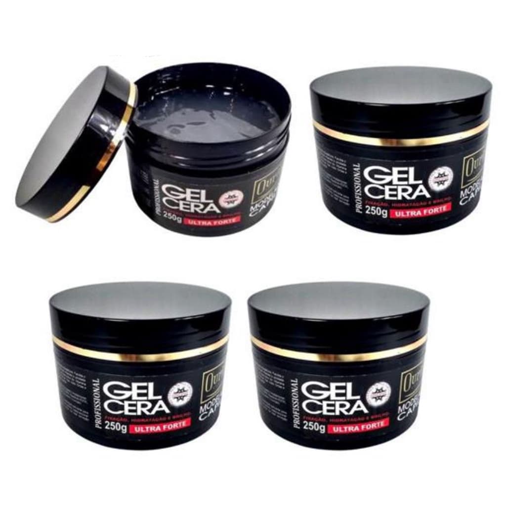 Gel Cera Capilar Ouribel 250g cx 4 unidades