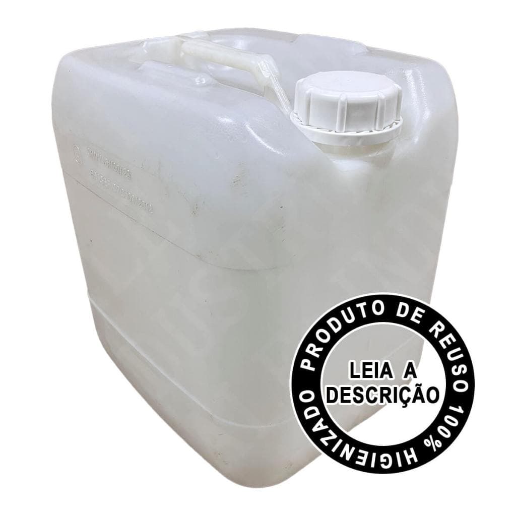 Galão Plástico Bombona 16 Litros Homologado Un Reuso Atóxico
