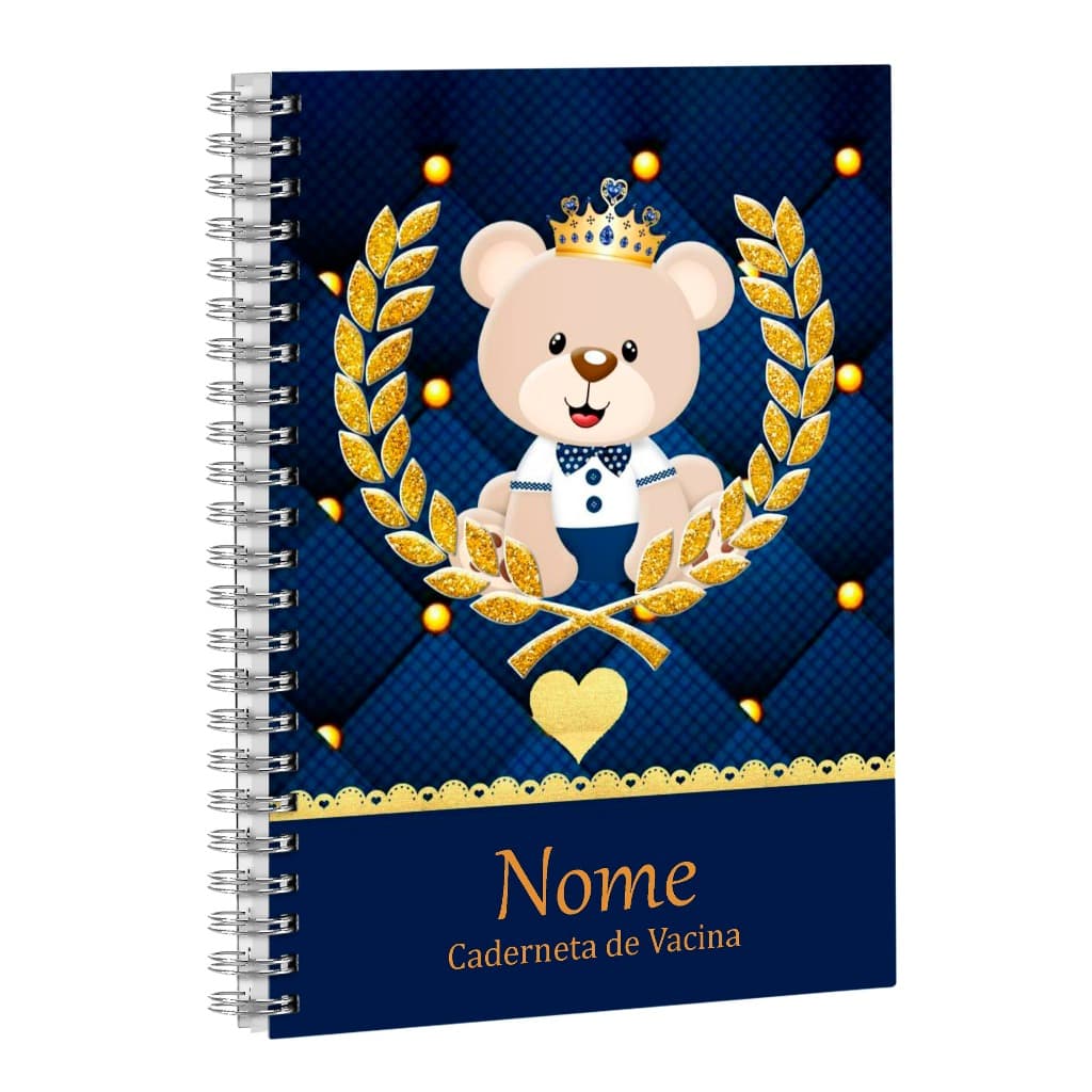 Caderneta de Vacina Menino Personalizada com nome Vários modelos