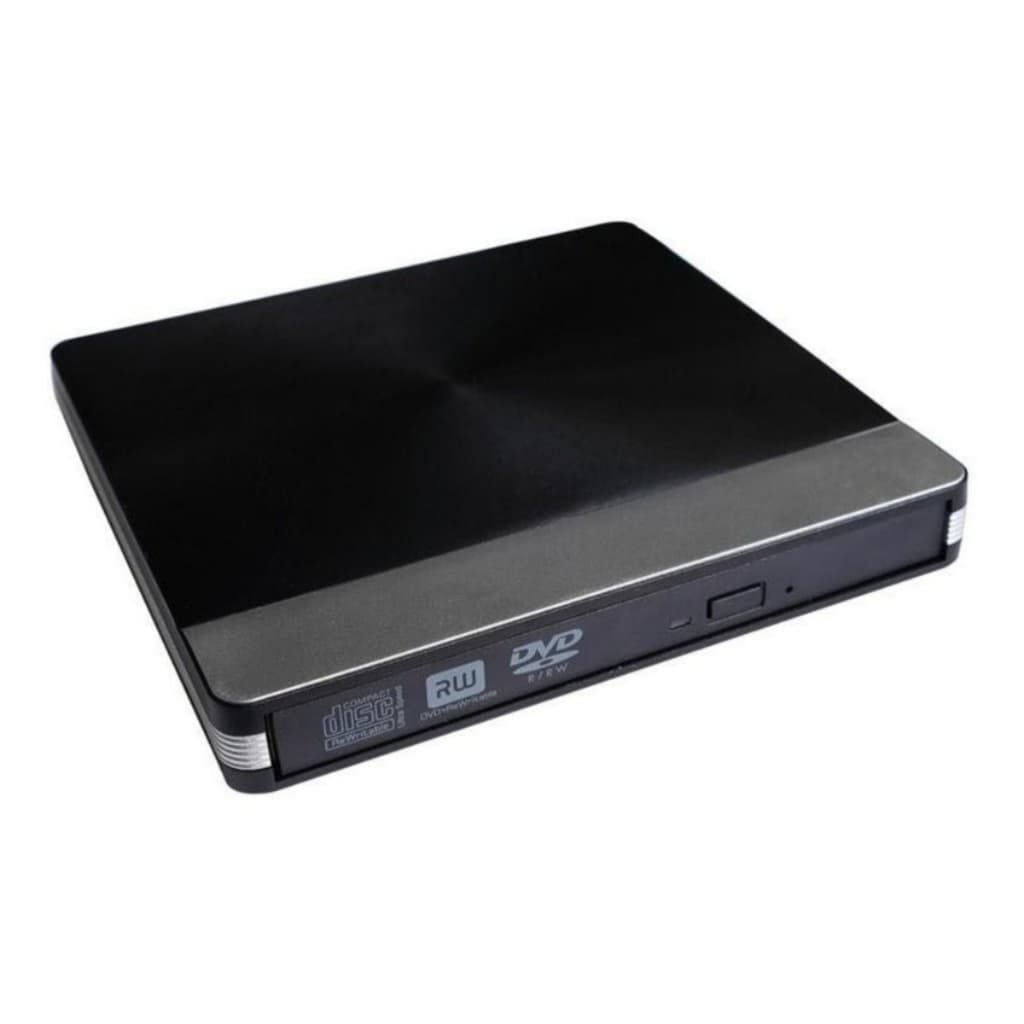Drive Externo CD DVD Tomate MTM-1025 Gravador e Leitor USB 3.0 Tipo-C Para Notebook PC