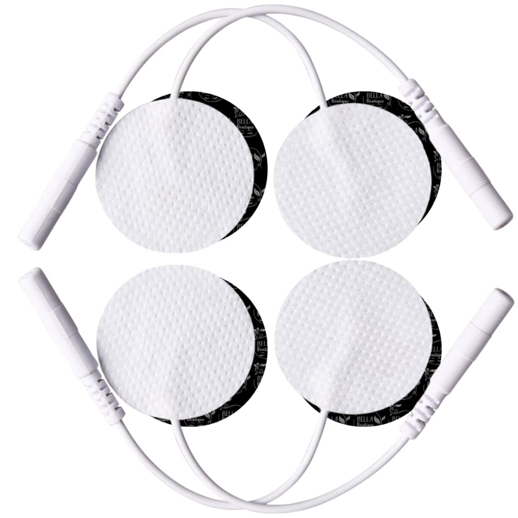 Eletrodo Auto Adesivo Fisioterapia Redondo 3 cm - 4 Unidades