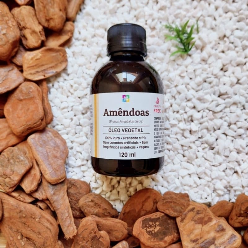 Óleo Vegetal de Amêndoas - 100% Puro