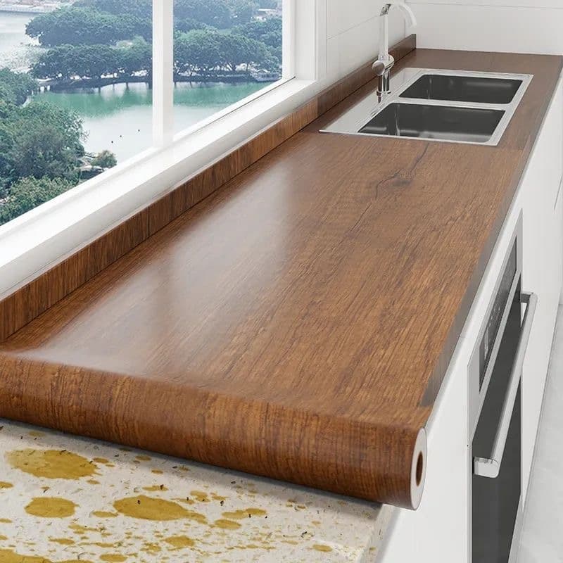 Adesivos 12M*60CM de cozinha Resistente a Agua/Óleo/Fogo MEDIDAS *LEIA A DESCRIÇÃO*