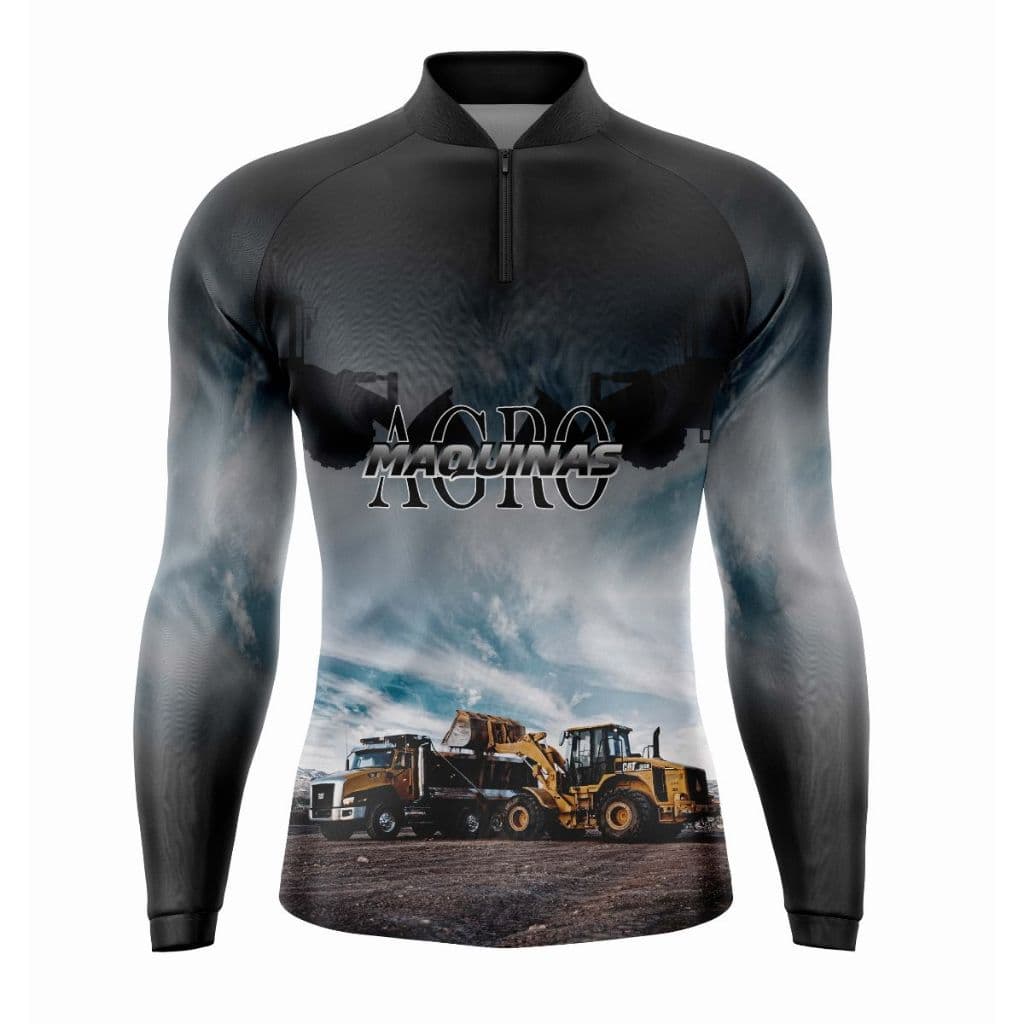 Camisa Esportiva com Proteção UV 50+ Masculina - Não desbota - | Estampada - Frescor e Durabilidade