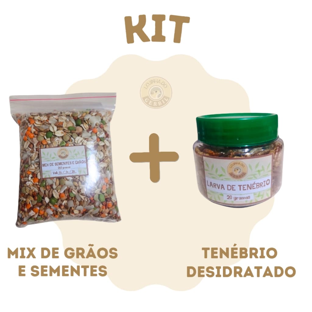 Mix de grãos balanceado + Proteína animal