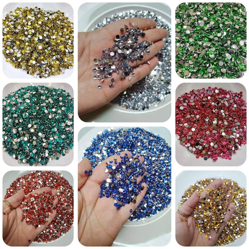 Chaton Strass 4mm Ss16 Pedrarias Unhas Artesanatos Maquiagem