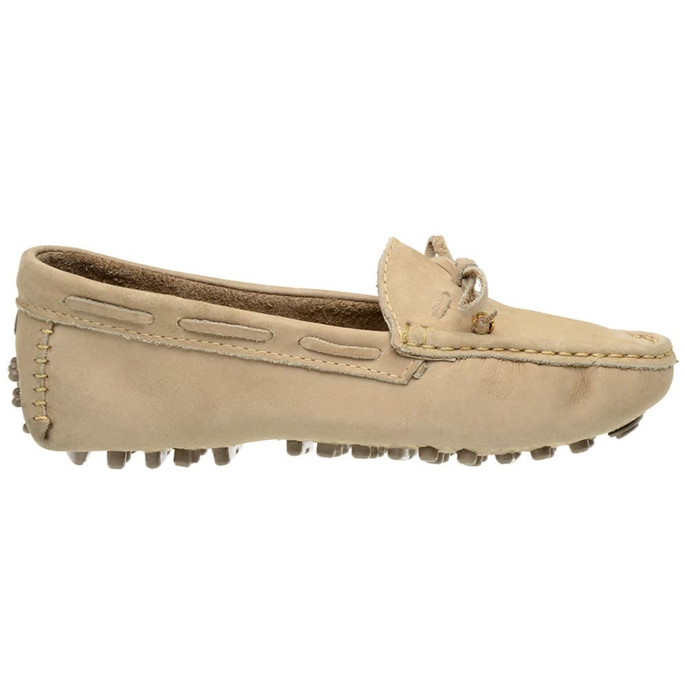 Mocassim Drive Sola Cravinhos Feminino Sapatilha Couro Oferta