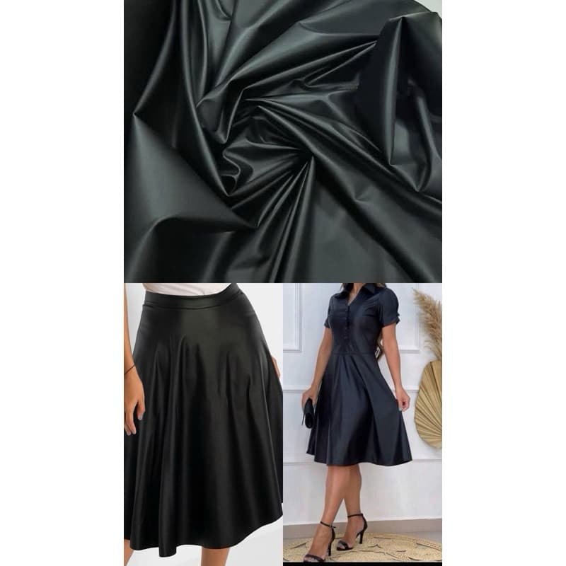 10, 20 ou 30 metro - Tecido Couro Sintético para roupas - Largura 1.43