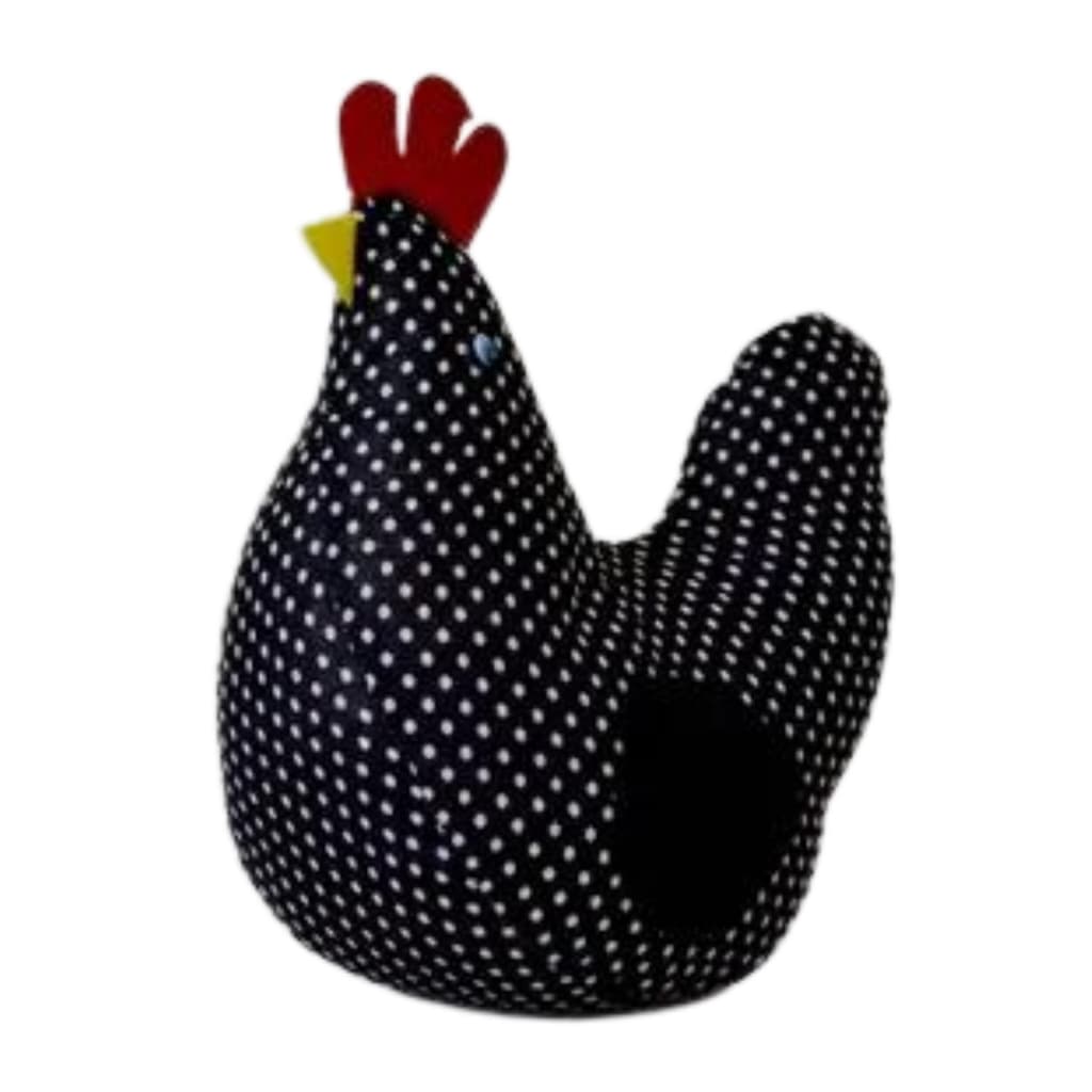 Peso de Porta  Artesanal Galinha