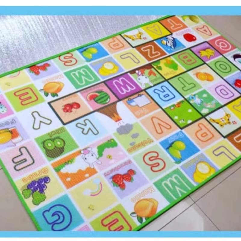 Tapete Térmico Emborrachado Infantil para Atividades ABC Criança Menino Menina