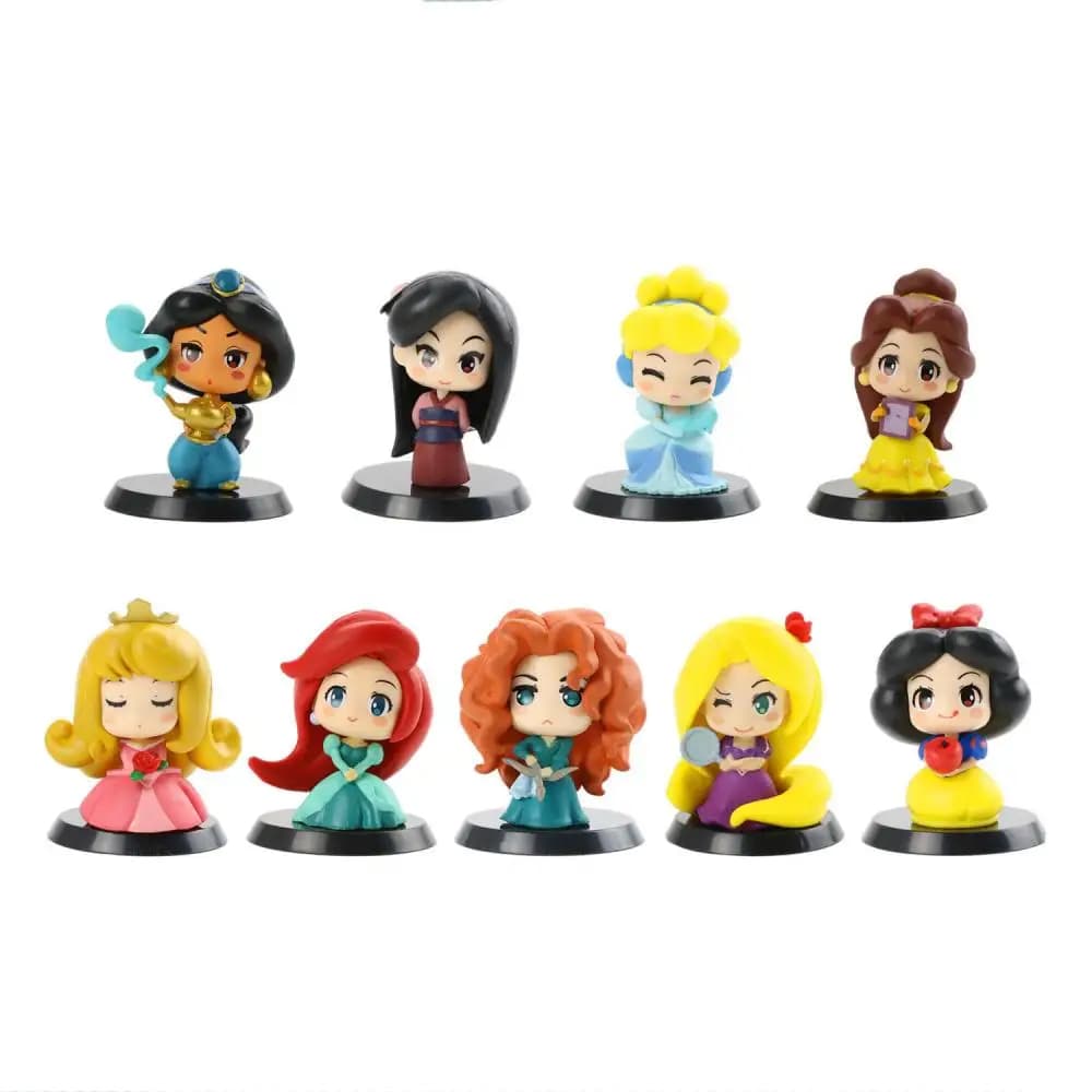 Princesas Disney - Mini Bonecas Estatuetas - Venda Unitária